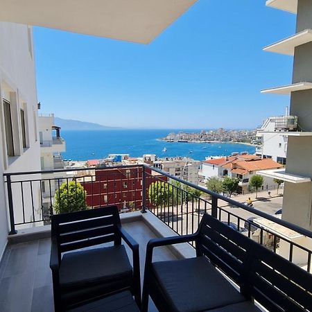 Sea And City View Apartment Sarande Ngoại thất bức ảnh